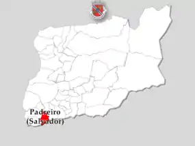 Localização no Município de Arcos de Valdevez