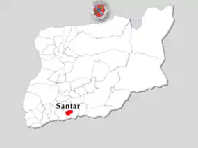 Localização no Município de Arcos de Valdevez