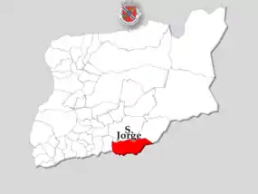 Localização no Município de Arcos de Valdevez