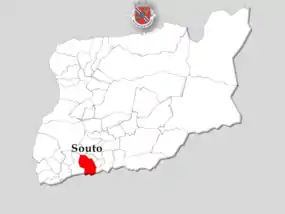 Localização no Município de Arcos de Valdevez