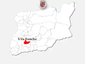 Localização no Município de Arcos de Valdevez