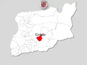 Localização no Município de Arcos de Valdevez