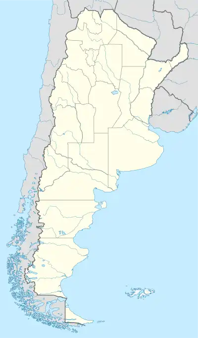 Mar del Plata está localizado em: Argentina