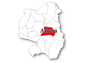 Localização no Concelho de Armamar