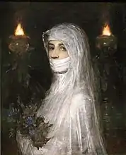 Vestal, 1874, óleo sobre tela