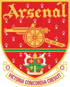 Uma versão do brasão do Arsenal usada de 1949 a 2002.