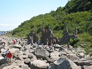 Arx, na micronação Ladonia em Kullaberg