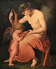 Baco e Cupido, 1796