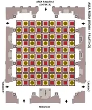 Planta da Aula Régia.