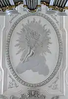 Cristo ascendendo sozinho, Aulendorf, Alemanha, 1711