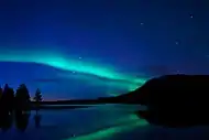 A aurora boreal em Alta