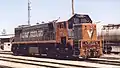 Locomotiva G26C Australiana X43 em  terminal da V/Line Freight .