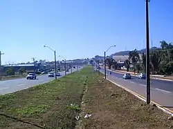 A GO-060, às margens do Vera Cruz.