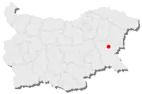 Localização de Aytos na Bulgária