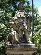 Anita e Giuseppe Garibaldi, Porto Alegre, Brasil