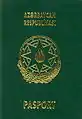 Passaporte azerbaijanês não-biométrico(antes de 2012)