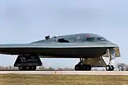 Um bombardeiro americano B-2.