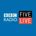Terceiro logotipo da BBC Radio 5 Live, usado de 2000 até de 2007.