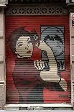 Graffiti arte urbana em Barcelona (2017)