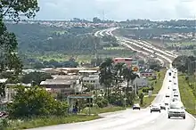 BR-010 em Sobradinho (DF).