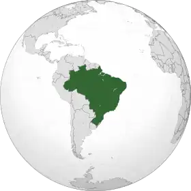 Localização de Brasil