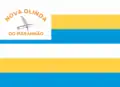 Bandeira de Nova Olinda do Maranhão-MA