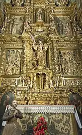 Retábulo barroco de Santo Marc.