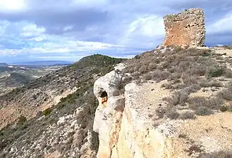 Castelo da Estaca, na Bardena Negra