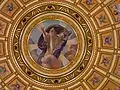 Detalhe da Cúpula, pintura de Károly Lotz.