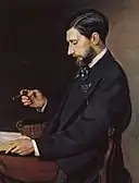 Retrato de Edmond Maître, 1869