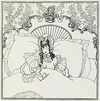 The Billet-doux, from The Rape of the Lock de Alexander Pope, 1896