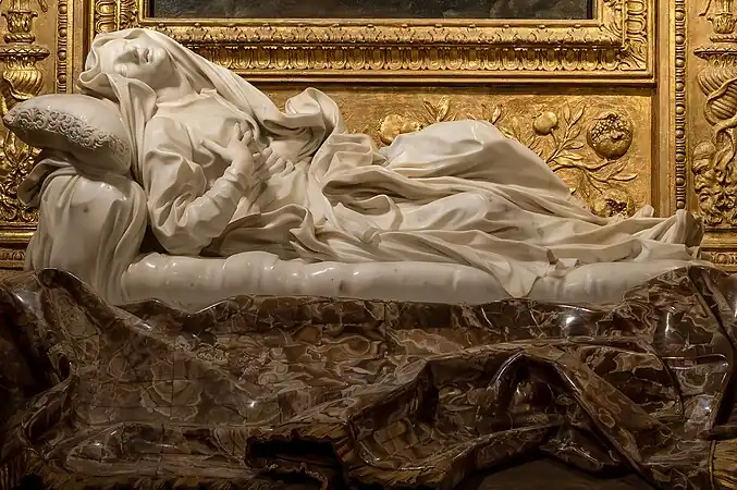 "Beata Ludovica Albertoni", de Bernini