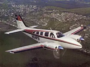 Beechcraft Baron.