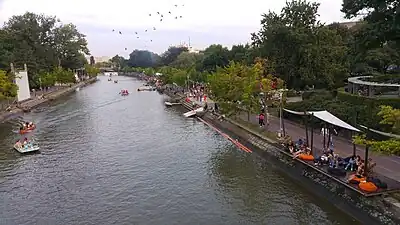 Canal do Bega no verão