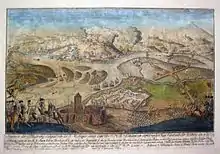 Cerco austríaco de Belgrado em 1789.