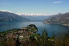 Lago Como, na Lombardia.