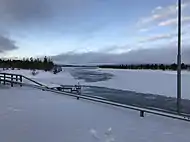 Central hidroelétrica em Bergnäs