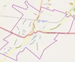 Localização de Biała Piska na Polónia