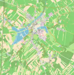 Localização de Biała Rawska na Polónia