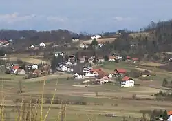 Vilarejo de Bijela Gorica em Marija Gorica