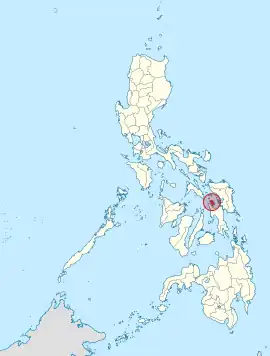 Biliran na Visayas Orientais  Coordenadas : 11°35'N, 124°29'E