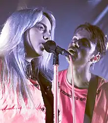 Billie Eilish and Finneas O'Connell in 2017.