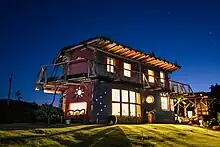 Bioconstrução Guaraciaba, localizada no interior do Município.