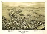 Birdsboro, em 1890.