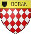 Brasão de armas de Boran-sur-Oise