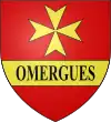 Brasão de armas de Les Omergues