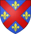 Brasão de armas de Mussy-sur-Seine