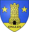 Brasão de armas de Ongles