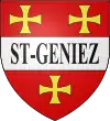 Brasão de armas de Saint-Geniez