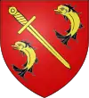 Brasão de armas de Saint-Laurent-du-Cros